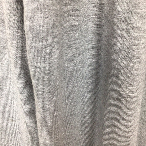 Joan Vass grey long duster/knit jacket in M - Picture 4 of 13